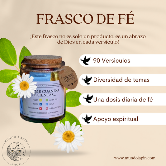 FRASCO DE FE